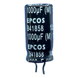5x Capacitor Eletrolitico 1000uf/16v Rd 105º 10x20mm Epcos