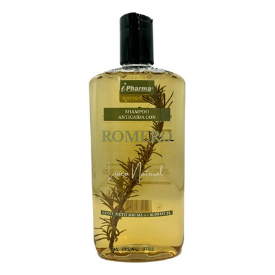 Ipharma Shampoo Anticaída Con Romero, Línea Natural, 500 Ml | Meses sin interés