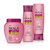 Kit Skala Shampoo Condicionador E Mascara Ceramidas 