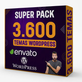 3.600 Temas Envato Para Wordpress + 30.000 Plrs