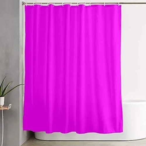 Cortinas De Baño Tela Impermeable Colores Variados