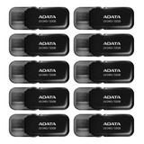 Kit X10 Pendrive Memoria Flash Usb 2.0 Adata 32gb Negro