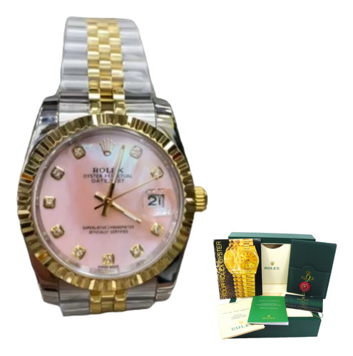 Relógio Rolex Feminino Com Caixa Original Diversos Modelos