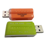 Leitor Usb Cartão Micro Sd Adaptador Pendrive M2