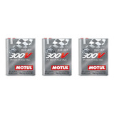 Aceite Sintetico 5w30 Motul 300v Racing Kit 3 Pzas Nascar