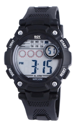 Reloj Hombre Boy London 7314 Sumergible Digital Moderno