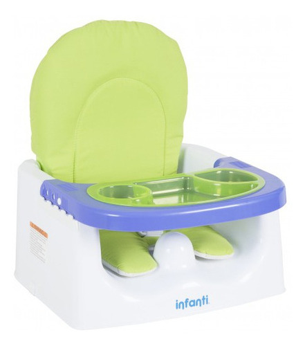 Silla De Comer Portátil Foods Up Green Infanti