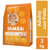 Iams Gato Adulto Pollo X 3 Kg