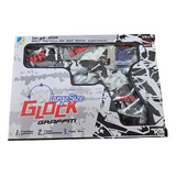 Pistola Glock Hidrogel Tiro A Tiro + Munición Bolitas Gel