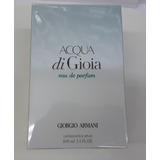 Perfume Acqua Di Gioia Giorgio Armani X 100 Ml Edp Original