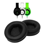 Par Almofadas Espuma Reposição Para Razer Kraken 90mm 