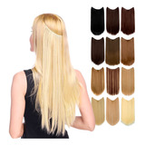 Cortina De Cabello Extensión Premium Italiano Vincha 65cm