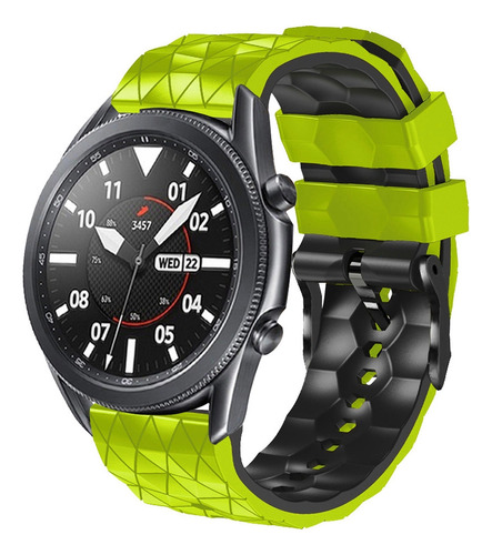 Correa De Reloj Bicolor Verde Negra Para Xiaomi Haylou Rs4 L