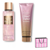 Pack Set Velvet Petals Shimmer 250ml + 236ml + Bolsa Vs