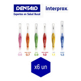 Cepillo Interprox Recto Pack X6 Unidades