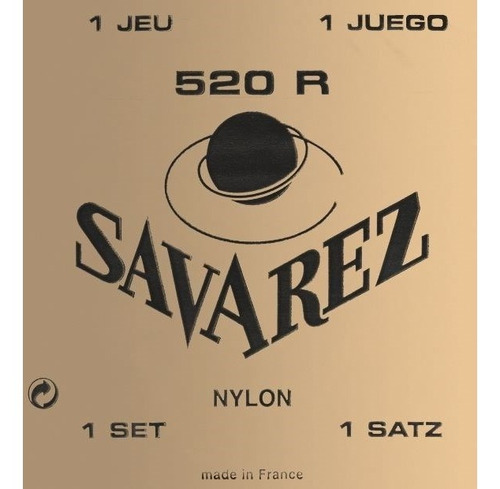 Savarez 520 R Encordado Guitarra Criolla Tension Media Envio