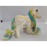 My Little Pony G1 1984 Raincurl Arcoiris Estrellas Blanco