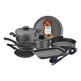 Set Bateria Juego De Cocina Tramontina Teflon 10 Piezas