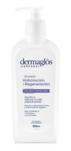 Dermaglós Corporal Regeneración Intensiva Emulsión Pieles Sensibles Arrugas Tatuajes