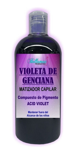Matizador Capilar Violeta De Genciana Profesional 1 Litro