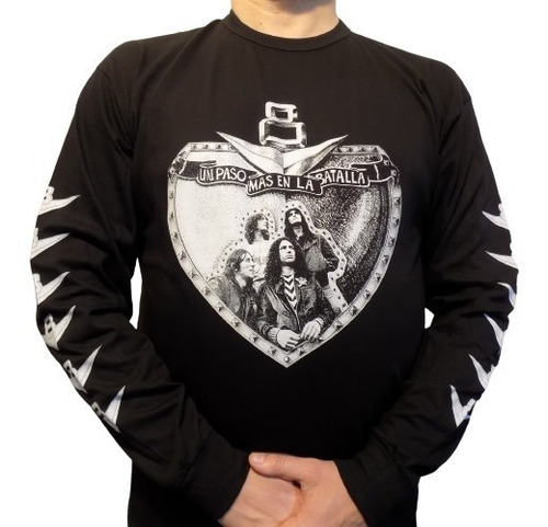 Remeras Manga Larga Xxl Vs Modelos Heavy Metal Que Sea Rock