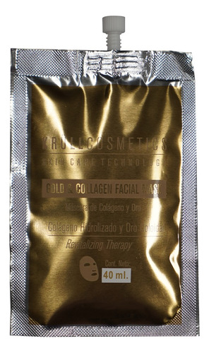 Krull Máscara Gold Peel Off Con Pico Vertedor 40 Ml