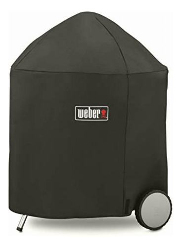 Weber Grill Cover With Storage Bag 26.75-inch Charcoal Grill