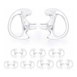 Zeadio Earmould Earpiece For Two-way Radio (clear, Pair Of