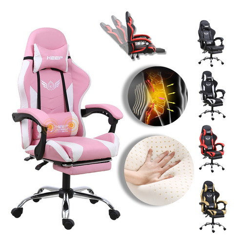 Silla Gamer Reclinable Ergonomica Economica Super Cómoda