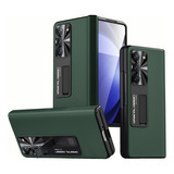 Funda Bisagra + Suporte +protector Mica Para Galaxy Z Fold 5