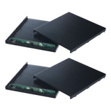 2x Laptop Usb To Ide Cd Dvd Rw Rw Rom, Gabinete Externo