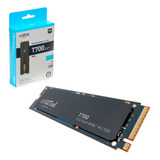 Ssd Crucial T700 M.2 Nvme De 1 Tb Pcie Gen5 11.700 Mb/s