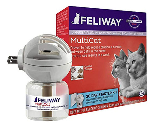 Kit De Inicio Del Difusor Multicat Feliway | Constante Armon