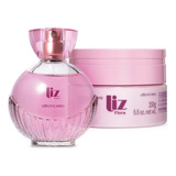 O Boticário Liz Flora Kit Colônia 100 Ml + Hidratante 250 G Dia Das Mães