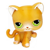 Littlest Pet Shop Lps Gato Amarelo Hasbro