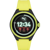 Puma Smartwatch   Pt9101  Unisex, Correa Silicon