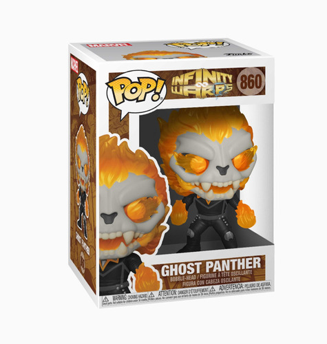Funko Pop Infinity Warps Ghost Panther #860 Marvel Original