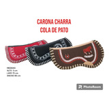 Carona /suadero Charra Cola De Pato Ortopedica Caballos