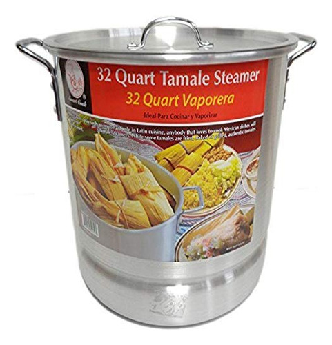 Olla Para Tamales 32 Qt Vaporera Premium