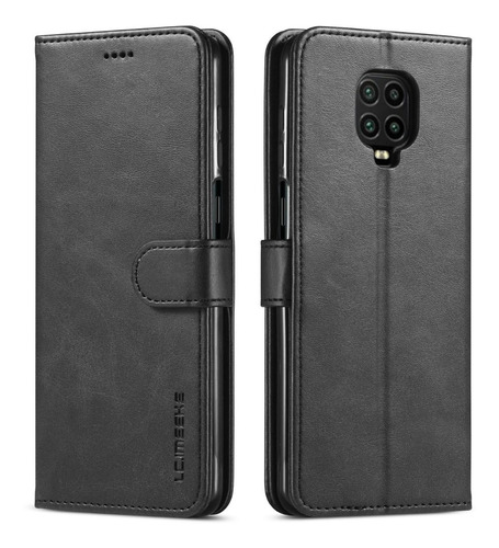 Carcasa Cartera De Cuero Para Xiaomi Redmi Note 9s/9 Pro