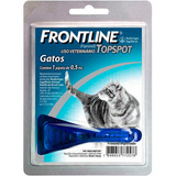 Frontline Gatos Até 10 Kg Front Line Antipulgas E Carrapatos