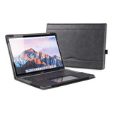 Funda Macbook Pro De 13 Pulgadas Estilo Libro Negro