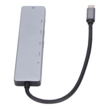 Hub Usb C 6 En 1 Pd, Carga Rápida, 87 W, Tipo Multifuncional