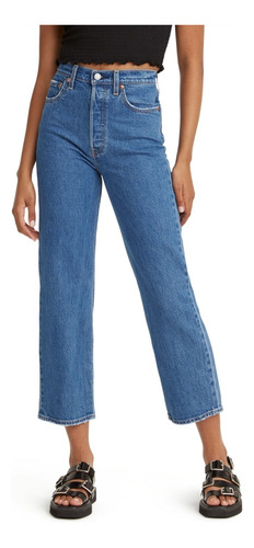 Ribcage Straight Ankle Jazz Levis