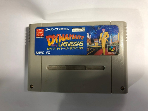 Juego Nintendo Super Famicom Dynamite The Las Vegas