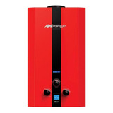 Calentador De Agua A Gas Glp Mirage Flux Mbf10bb Rojo