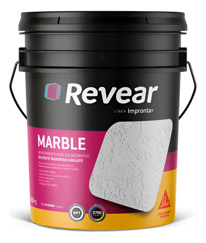 Revear Marble Medio Revestimiento 25 Kilos | Envío gratis
