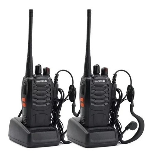 Handy Baofeng Walkie Talkie Bf888s Kit X 2  Casiocentro