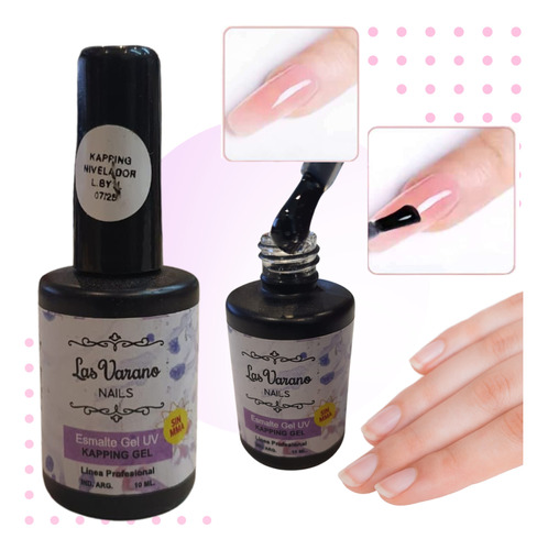 Esmalte Gel Lv Kapping Nivelador Baño De Gel Lefemme