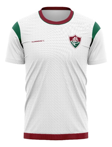 Camisa Fluminense Branca Licenciada Search Tricolor